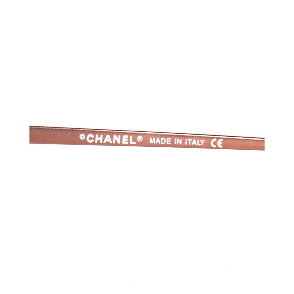 Authentic CHANEL Logo Y2K Cat Eye Sunglasses - Picture 13 of 14